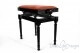 Small Bench for Piano "Bellini" - Pink Velvet