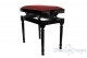 Small Bench for Piano "Bellini" - Red Velvet