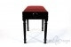 Small Bench for Piano "Bellini" - Red Velvet