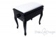 Tamburet de Piano "Toscanini" - Veritable Cuir Blanc