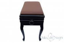 Tamburet de Piano "Toscanini" - Veritable Cuir Marron