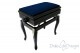 Small Bench for Piano "Toscanini" - Blue Velvet