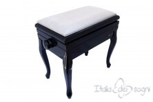Tamburet de Piano "Toscanini" - Velours Gris