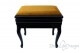 Small Bench for Piano "Toscanini" - Gold Velvet