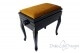 Small Bench for Piano "Toscanini" - Gold Velvet