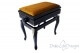 Small Bench for Piano "Toscanini" - Gold Velvet