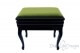 Small Bench for Piano "Toscanini" - Green Velvet