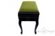Small Bench for Piano "Toscanini" - Green Velvet
