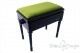Small Bench for Piano "Carulli" - Green Velvet