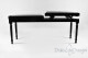 Small Bench for Piano "Pergolesi" - Real Leather White