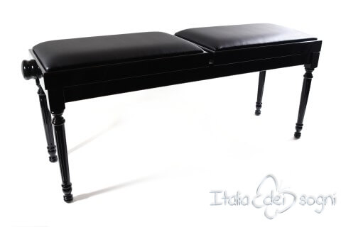 Panchetta "Pergolesi" - Pelle nera