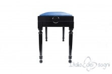 Tamburet de Piano "Pergolesi" - Velours Blue