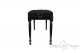 Small Bench for Piano "Pergolesi" - Black Velvet with Buttons