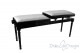 Small Bench for Piano "Pergolesi" - Gray Velvet