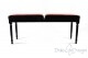 Small Bench for Piano "Pergolesi" - Pink Velvet
