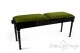 Small Bench for Piano "Pergolesi" - Green Velvet