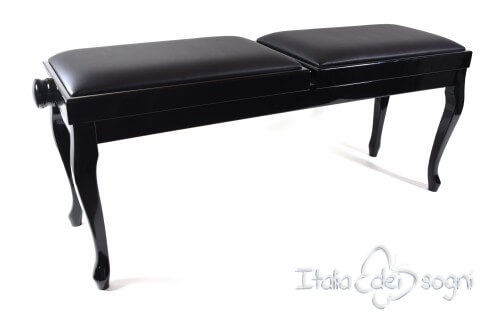 Panchetta "Clementi" - Pelle nera