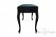 Small Bench for Piano "Clementi" - Light Blue Velvet