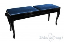 Panchetta "Clementi" - Velluto blu