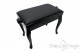 Tamburet de Piano "Vivaldi" - Veritable Cuir Noir