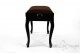 Small Bench for Piano "Vivaldi" - Brown Velvet