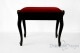 Tamburet de Piano "Vivaldi" - Velours Rouge