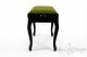Small Bench for Piano "Vivaldi" - Green Velvet