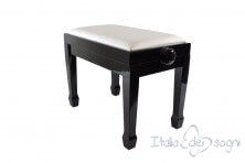 Tamburet de Piano "Fiorentino" - Veritable Cuir Blanc