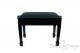 Small Bench for Piano "Fiorentino" - Light Blue Velvet