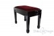 Small Bench for Piano "Fiorentino" - Bordeaux Velvet