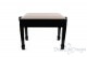 Small Bench for Piano "Fiorentino" - Gray Velvet