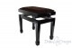 Small Bench for Piano "Fiorentino" - Brown Velvet