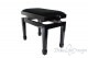 Small Bench for Piano "Fiorentino" - Black Velvet