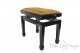 Small Bench for Piano "Fiorentino" - Hazelnut Velvet