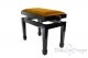 Small Bench for Piano "Fiorentino" - Gold Velvet