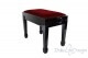 Small Bench for Piano "Fiorentino" - Red Velvet