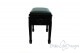 Small Bench for Piano "Flores" - Light Blue Velvet