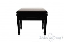 Tamburet de Piano "Flores" - Velours Gris