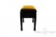 Klavierbank "Flores" - Gold Samt