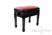 Tamburet de Piano "Flores" - Velours Rose