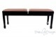 Tamburet de Piano "Casella" - Veritable Cuir Marron