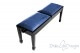 Small Bench for Piano "Casella" - Blue Velvet