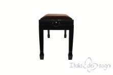 Tamburet de Piano "Casella" - Velours Marron
