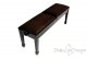 Small Bench for Piano "Casella" - Brown Velvet