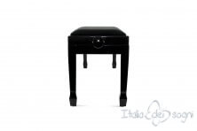 Tamburet de Piano "Casella" - Velours Noir