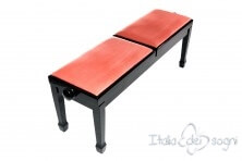 Tamburet de Piano "Casella" - Velours Rose