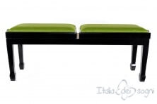 Tamburet de Piano "Casella" - Velours Vert