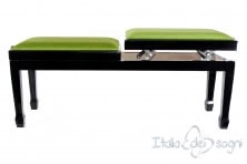 Tamburet de Piano "Casella" - Velours Vert