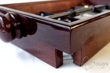 Panchetta "Mascagni" - velluto grigio